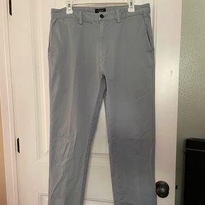 Lands End 33 Waist Mens Blueish Grey Pant